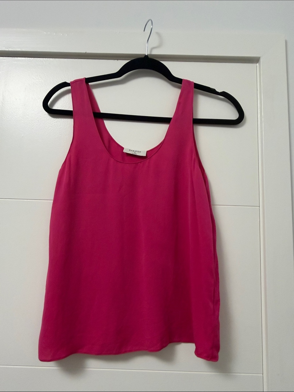 Madewell Hot Pink Scoop Neck Camisole